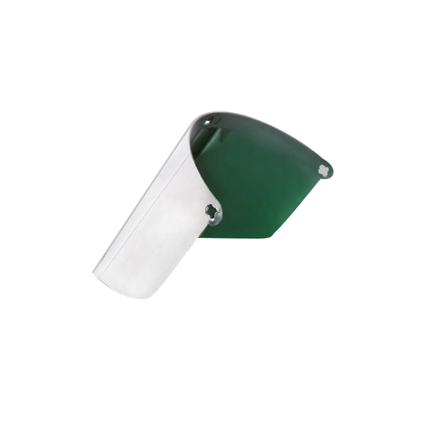 VISOR VERDE, SOMBRA C, ALUMINIZADO